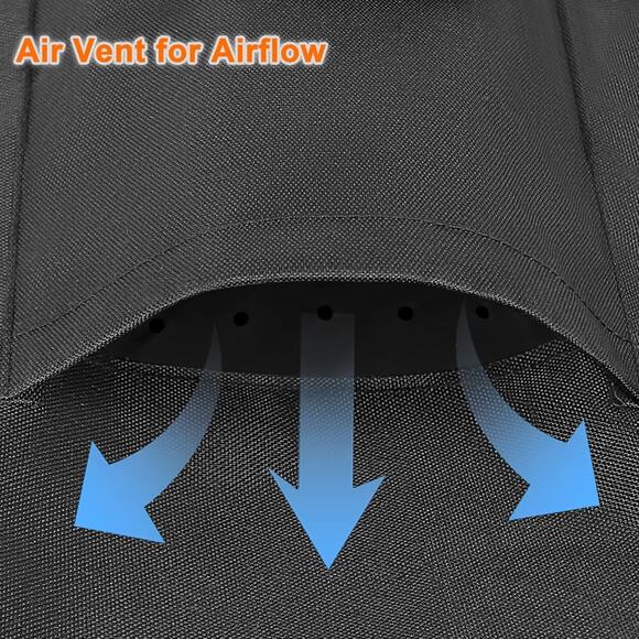 Patio Furniture Loveseat Sofa Cover - 420D Oxford Fabric 100% Waterproof Outdoor - Picture 7 of 7